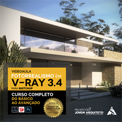 V-Ray 3.4 para Sketchup - Curso Completo do Básico ao Avançado