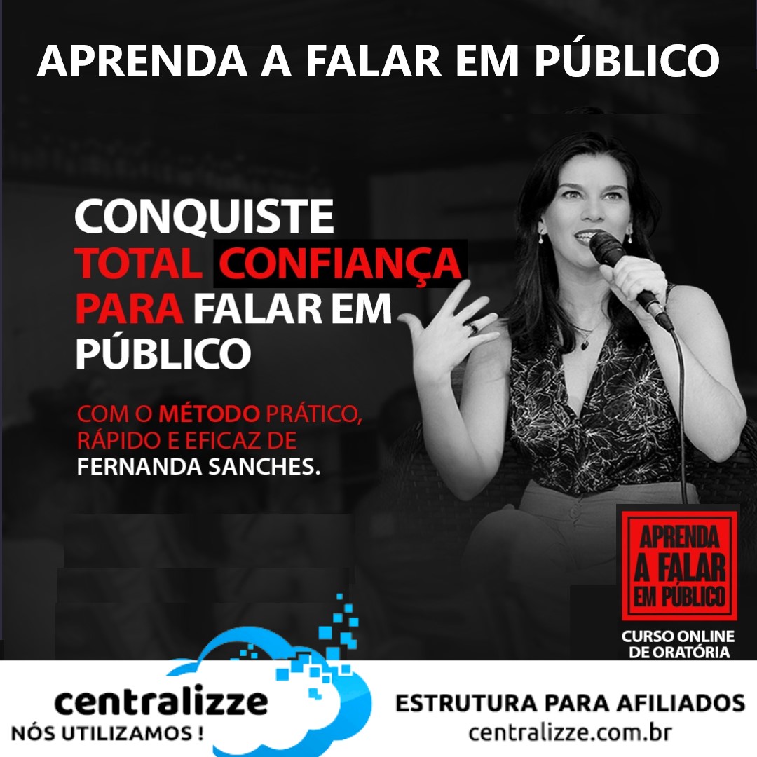Aprenda a Falar em Público - Cupom de Desconto via Cashback